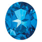 Gemstone Kashmir Blue Passion Topaz 8X6mm Oval