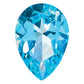 Gemstone Ice Blue Passion Topaz 10X7mm Pear