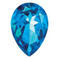 Gemstone Kashmir Blue Passion Topaz 8X5mm Pear