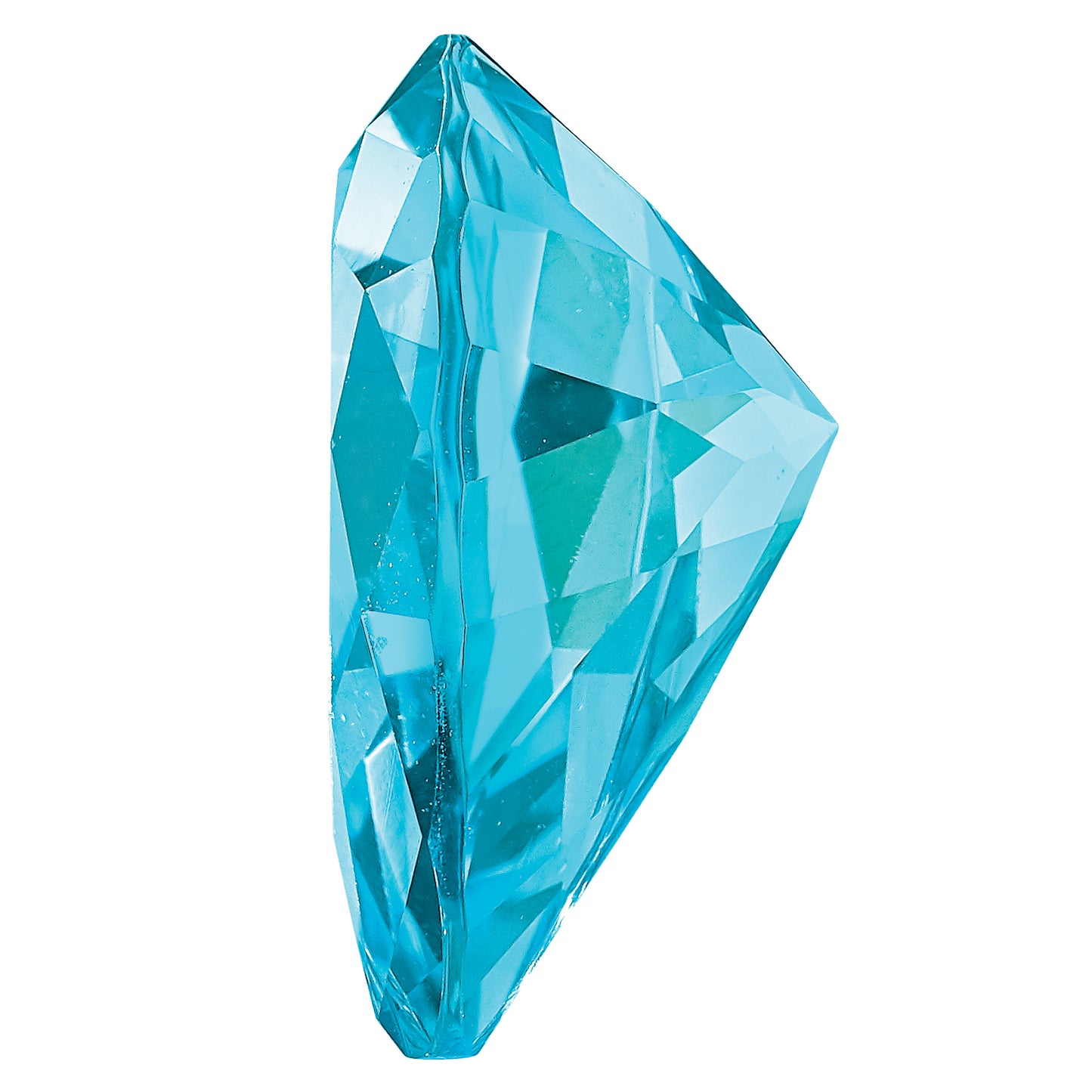 Gemstone Paraiba Passion Blue Topaz 9X6mm Pear