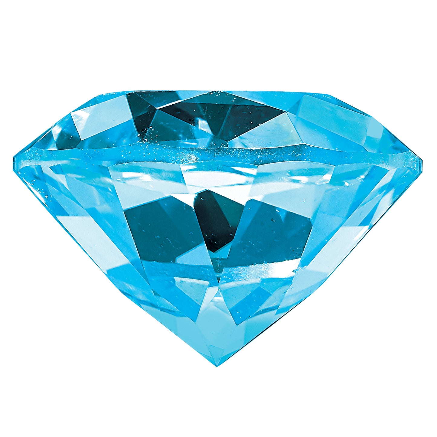 Gemstone Ice Blue Passion Topaz 1.25mm Round