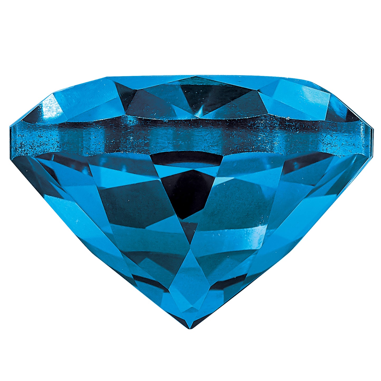 Gemstone Kashmir Blue Passion Topaz 6mm Round