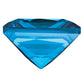 Gemstone Kashmir Blue Passion Topaz 6mm Princess