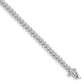 14k White Gold 7/8 Ct. Lab Grown Diamond VS/SI+ G+ Round Tennis Bracelet