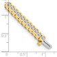 14k Yellow Gold 5 1/2 Ct. Lab Grown Diamond VS/SI+ G+ Round Tennis Bracelet