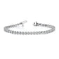 14k White Gold 4 1/3 Ct. Lab Grown Diamond VS/SI+ G+ Tennis Bracelet