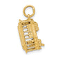 14k Yellow Gold 14k Trolley Charm