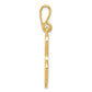 14k Yellow Gold 14k Treble Clef Charm