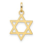 14k Yellow Gold 14k Star of David Pendant