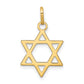 14k Yellow Gold 14k Star of David Pendant