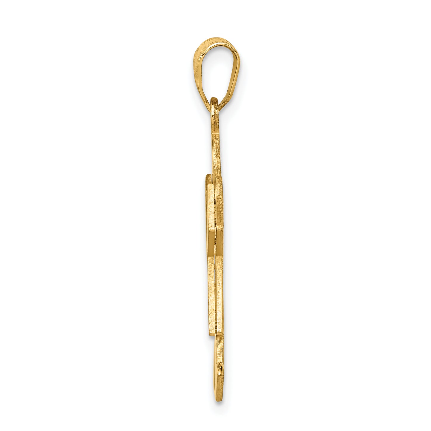 14k Yellow Gold 14k Girl Charm