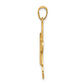 14k Yellow Gold 14k Girl Charm