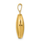 14k Yellow Gold 14k Yellow Gold Plain Polished Oval Locket