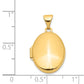 14k Yellow Gold 14k Yellow Gold Plain Polished Oval Locket