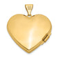 14k Yellow Gold 14k Diamond Floral Family Heart Locket