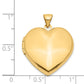 14k Yellow Gold 14k Domed Heart Family Locket