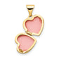 14k Yellow Gold 14k Polished Plain Heart Locket