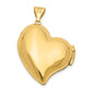 14k Yellow Gold 14k Fancy Heart Locket