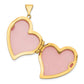 14k Yellow Gold 14k Fancy Heart Locket