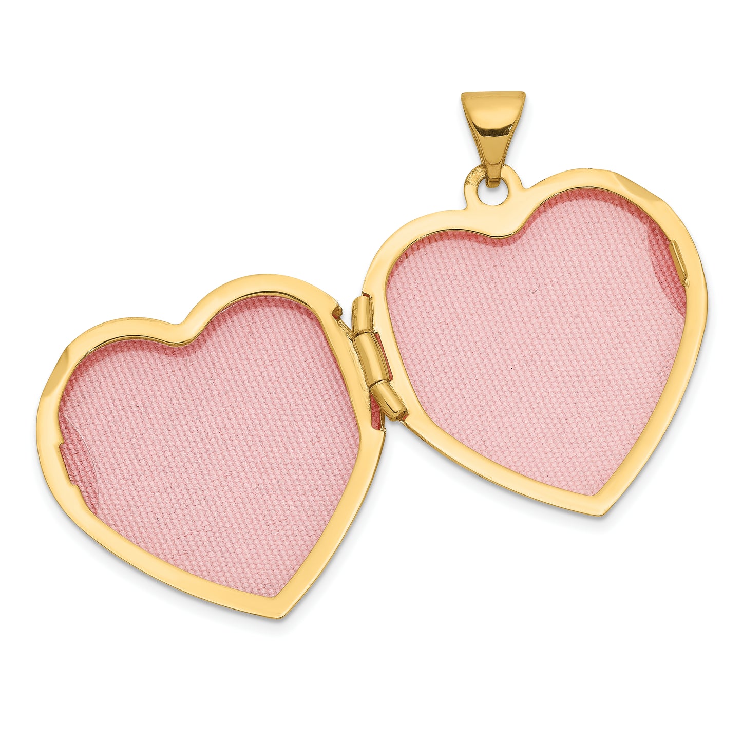 14k Yellow Gold 14k 21mm Heart Locket