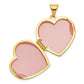 14k Two-tone 14k Two-Tone 18mm Butterfly Heart Locket