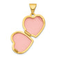 14k Yellow Gold 14K Heart 13mm Locket Pendant