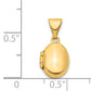 14k Yellow Gold 14K 12mm Oval Locket Pendant