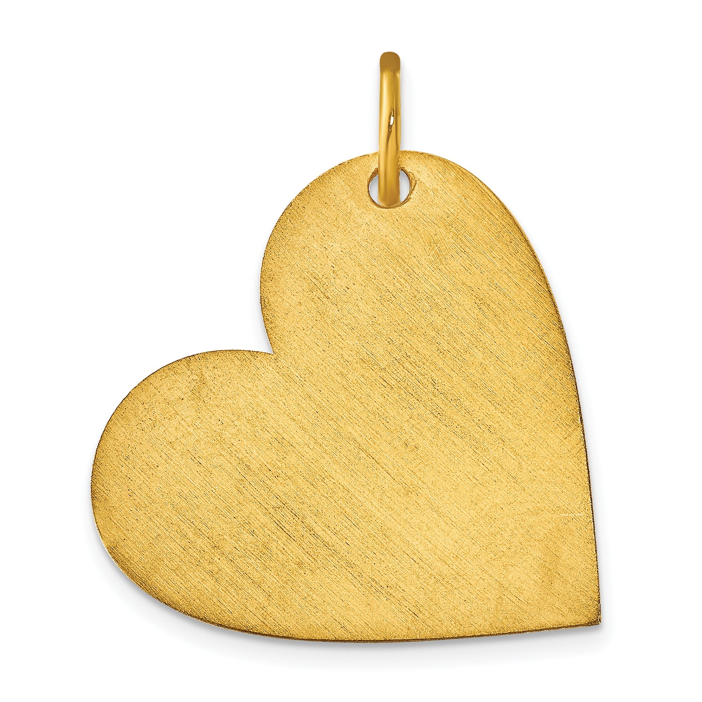 14k Yellow Gold 14k Yellow Gold Blank Heart Charm