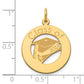 14k Yellow Gold 14k Personalized Graduation Charm