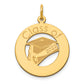 14k Yellow Gold 14k Personalized Graduation Charm