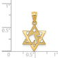 14k Yellow Gold 14k Star of David Pendant