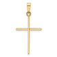 14k Yellow Gold 14k Cross Pendant