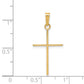 14k Yellow Gold 14k Cross Pendant