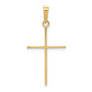 14k Yellow Gold 14k Cross Pendant