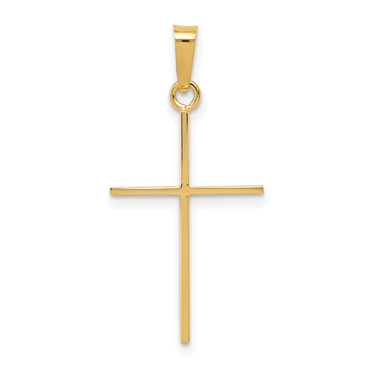 14k Yellow Gold 14k Cross Pendant