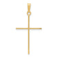 14k Yellow Gold 14k Cross Pendant