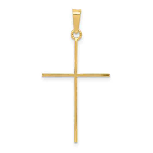 14k Yellow Gold 14k Cross Pendant