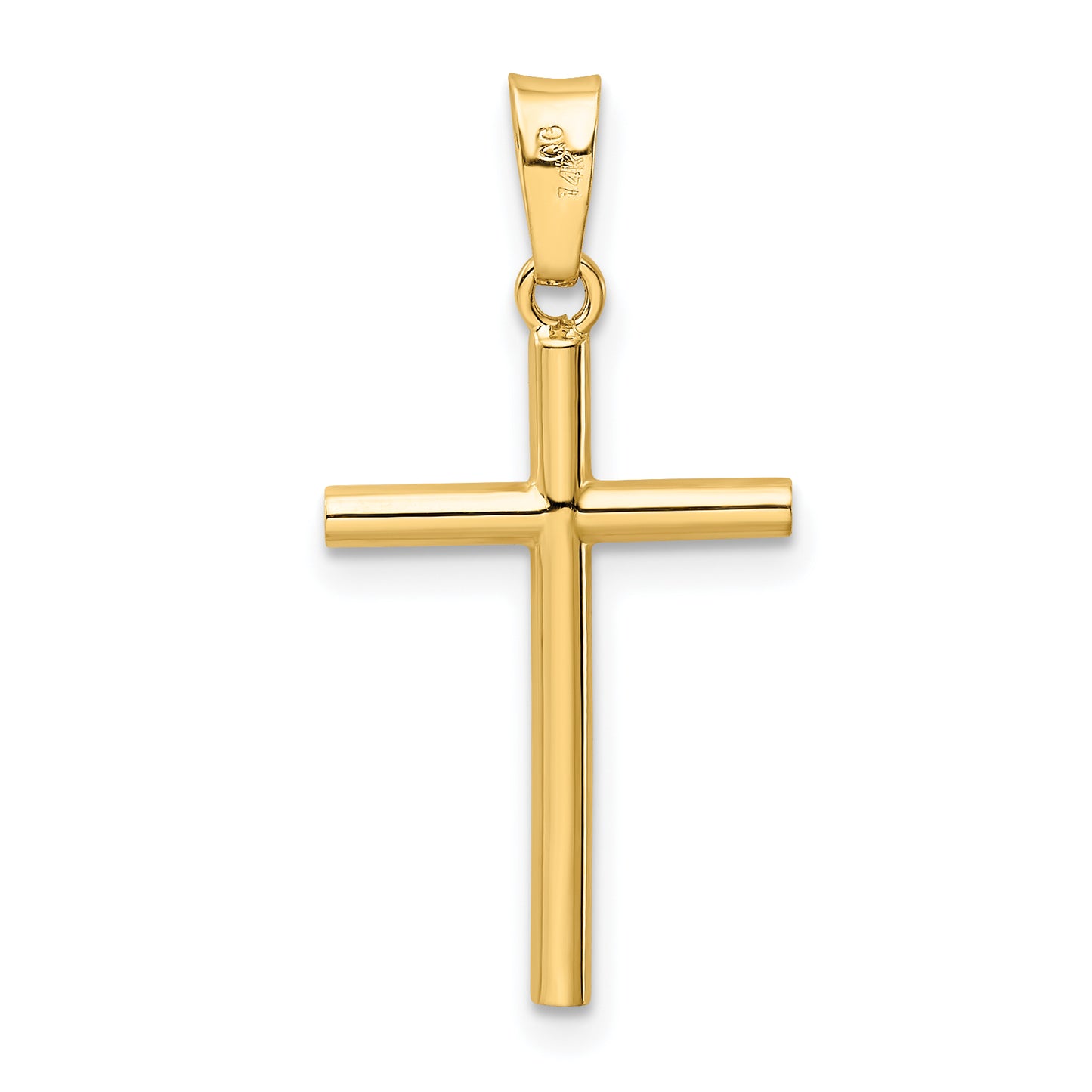 14k Yellow Gold 14k Polished Cross Pendant