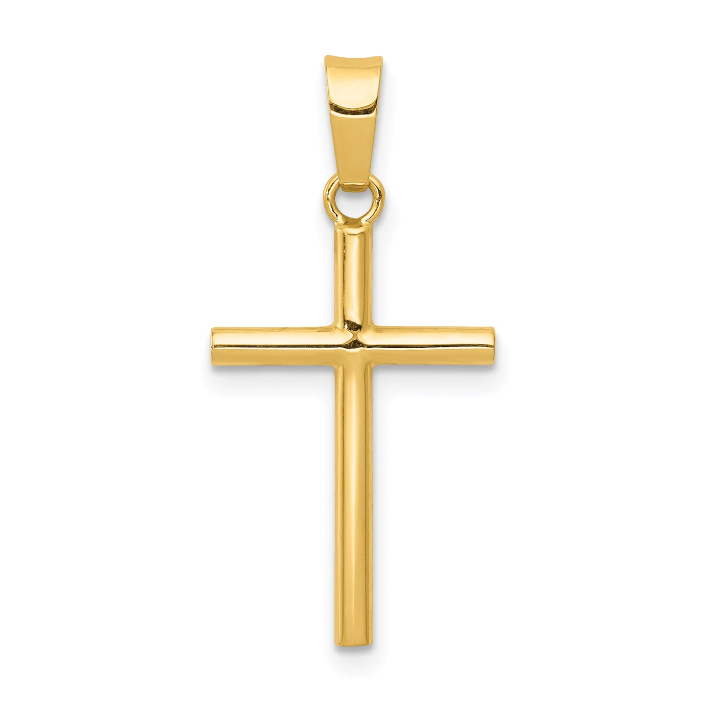 14k Yellow Gold 14k Polished Cross Pendant