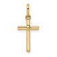 14k Yellow Gold 14k Polished Cross Pendant