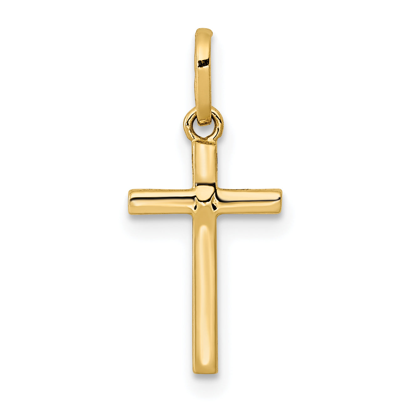 14k Yellow Gold 14k Polished Cross Pendant