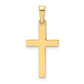 14k Yellow Gold 14k Polished Latin Cross Pendant