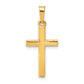 14k Yellow Gold 14k Polished Latin Cross Pendant