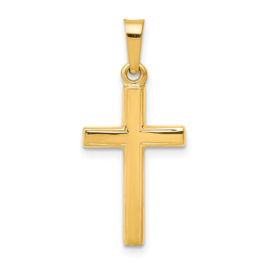 14k Yellow Gold 14k Polished Latin Cross Pendant