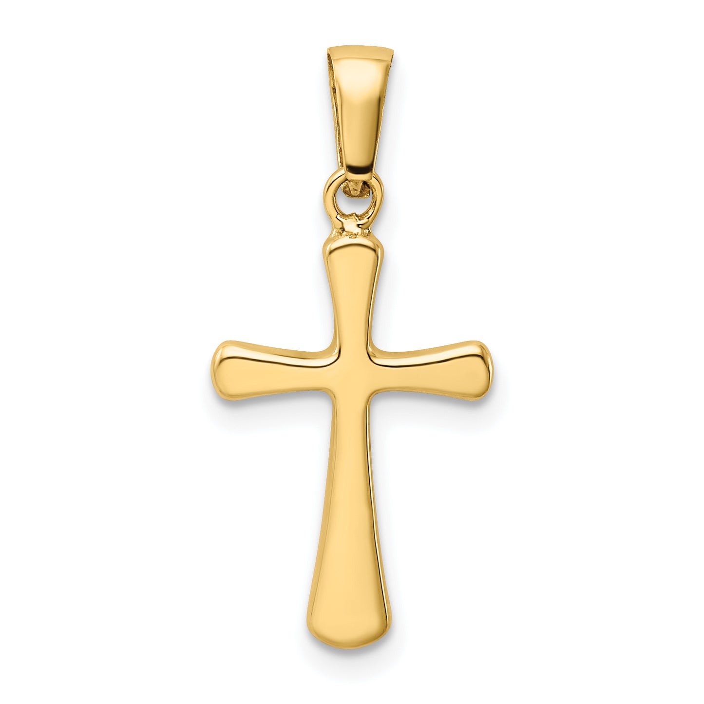 14k Yellow Gold 14k Polished Cross Pendant