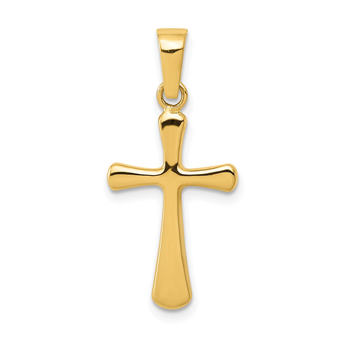 14k Yellow Gold 14k Polished Cross Pendant