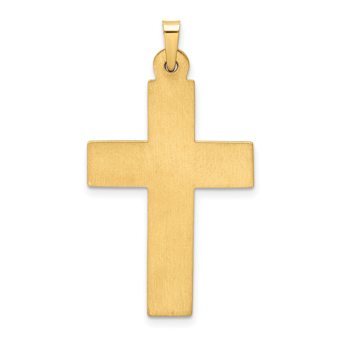 14k Yellow Gold 14k Polished Filigree Cross Pendant