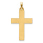 14k Yellow Gold 14k Polished Latin Cross Pendant