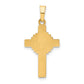 14k Yellow Gold 14k Polished Celtic Cross Pendant