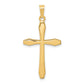 14k Yellow Gold 14k Polished Cross Pendant